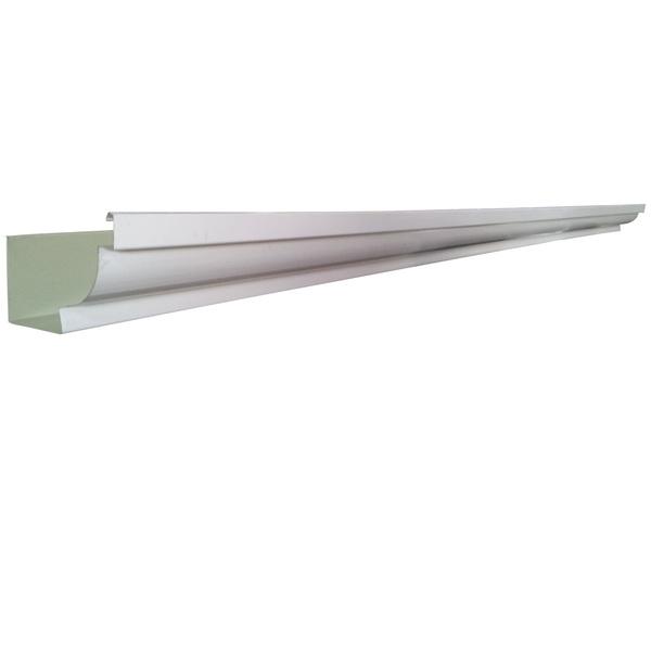  Calha Moldura corte 28x3m Branca Calha Forte 