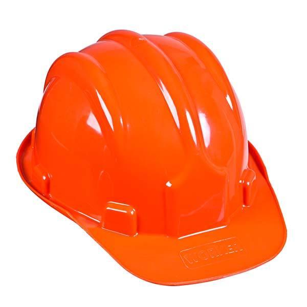  Capacete Aba Frontal Laranja Worker 