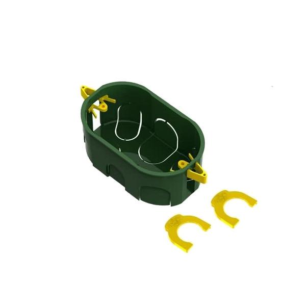  Caixa de Luz 4x2 Retangular Verde Tigre 