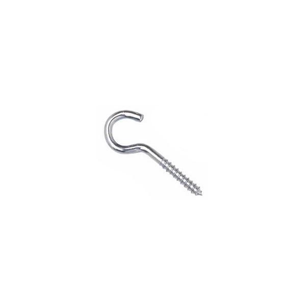 Saco 100 Ganchos 8mm Zinco São Raphael 