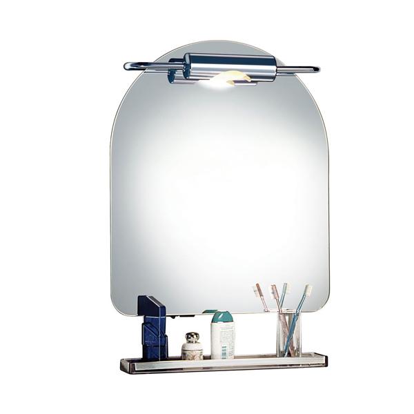 Espelho de Banheiro Pratic 72x50cm Figura Cris Metal 