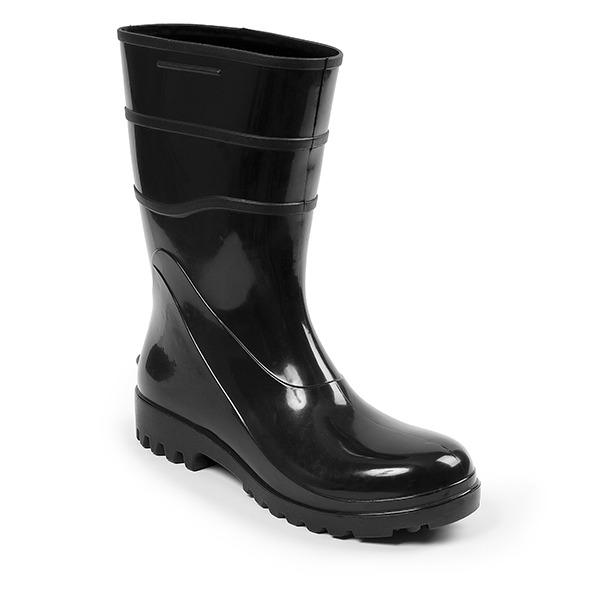 Bota Impermeável PVC Preto sem Biqueira Bracol 